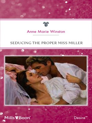 cover image of Seducing the Proper Miss Miller